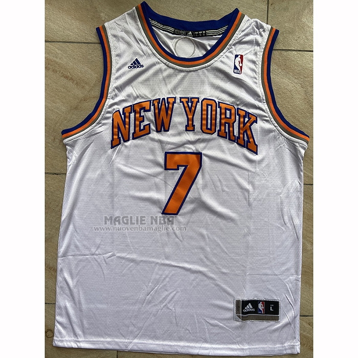 Maglia
 Carmelo Anthony NO 7 New York Knicks Bianco
